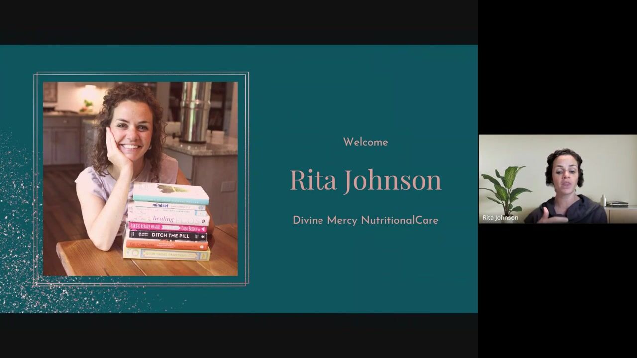 Rita Johnson presenting on AIP Diet and Inflammation
